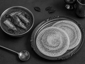 Kal Dosa & Fish Curry (mathi Fish)