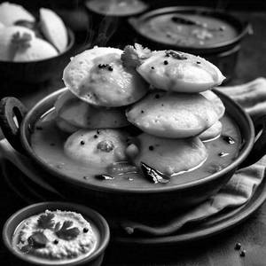 Idli Sambar [2 Pieces]