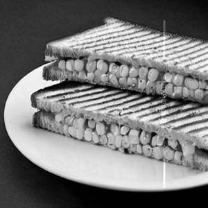 Grilled Cheesy Corn Sandwich