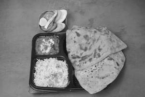 Dal Makhani + Jeera Rice + Choice Of Bread -