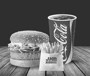 Crispy Veg Burger Meal