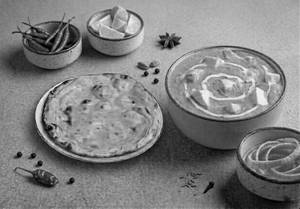 Paneer Butter Masala With Roti Combo