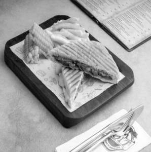 Roasted Veggie & Scamorza Panini