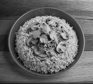 South Style Mushroom Biryani