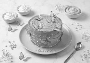 Designer Belgium Chocolate Cake 1kg
