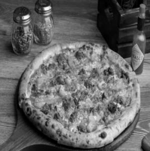 Goan Sausage Pizza