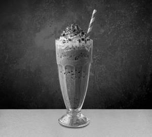 Chocolate milk shake