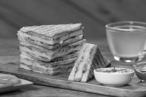 Veg Chutney Toast (3 Slices)