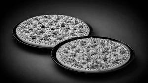 Chicken Tikka Pizza + Farmhouse Veg Pizza