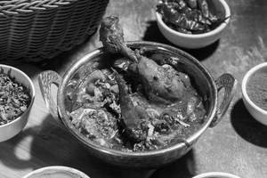 Kadai chicken  [4 pieces]