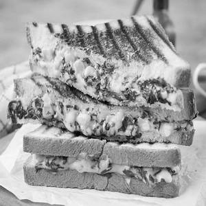 Spinach Corn Sandwich Grill