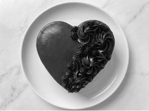 Belgian Truffle Heart Cake [500g]
