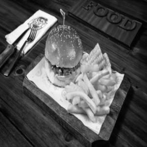 Pulled Lamb Burger