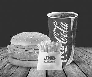Zesty Paneer Burger Meal