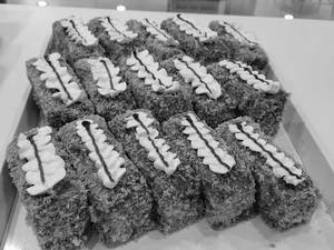 Blueberry Lamington Pastry [Eggless]