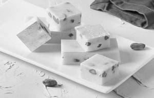 Khoya Pista  Burfi