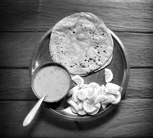 Veg Punjabi Kadai + Plain Roti (3 Pieces)