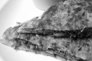Cylon Stuffed Egg Parotta