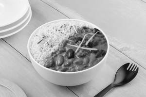 Jain Rajma Masala With Jeera Rice Bowl