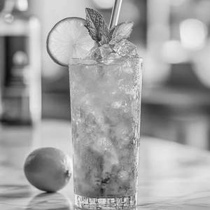 Blue Lagoon Mojito