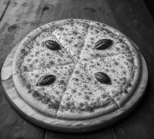 Plain Mozzarella Cheese Pizza (Medium)