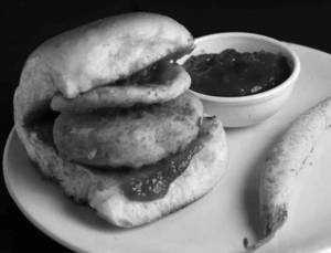 Smokey Bbq Vada Pav