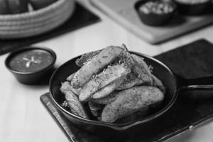 Potato Wedges with Dip