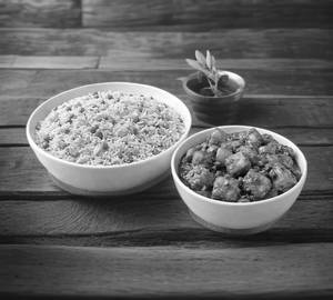 Veg Fried Rice And Paneer Chilli