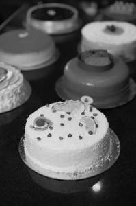 White Forest Cake