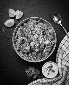 Prawns Rice ( Biryani )