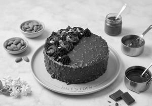 Almond Rocher Chocolate Cake