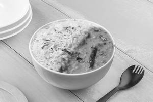 Jain Methi Dal Fry With Jeera Rice Bowl
