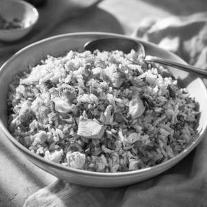 Cilantro Chicken Fried Rice