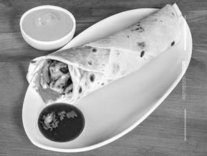 Veg paneer wrap