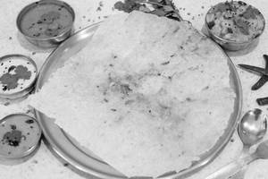 Onion Rava Masala Dosa