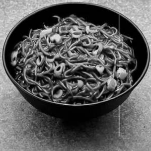 Soyabean Manchurian Triple Noodles