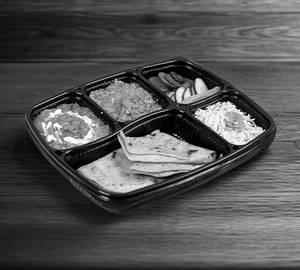 Sev Sabji Thali.