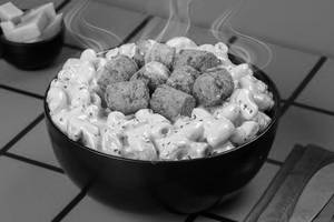 Mac & Cheese Falafel Pasta Bowl