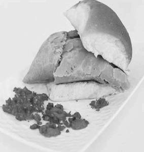 Garlic samosa pav