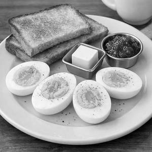 Boil Egg Bread Toast