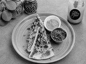 Three Pepper And Corn Quesadilla