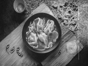 Pork wanton soup