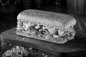 Grilled Chicken Sausage Sandwich