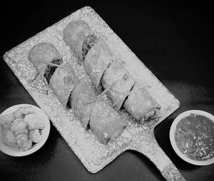 Prawns Schezwan Spring Roll