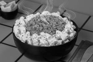 Chicken Kheema Mac & Cheese Pasta Bowl