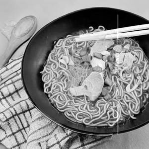 Chicken creamy ramen