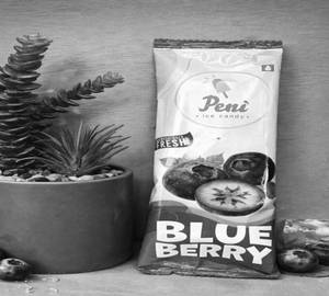 Blueberry ice candy