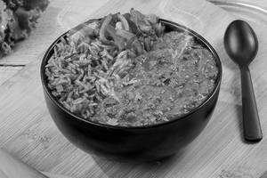 Chicken Kheema Lite Rice Bowl.