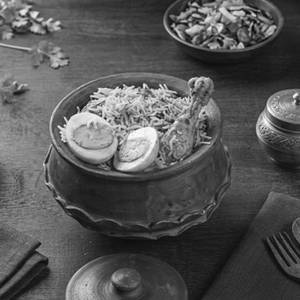 Chicken Awadhi Handi Biryani [Serve 1]