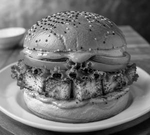 Spicy Tandoori Paneer Burger